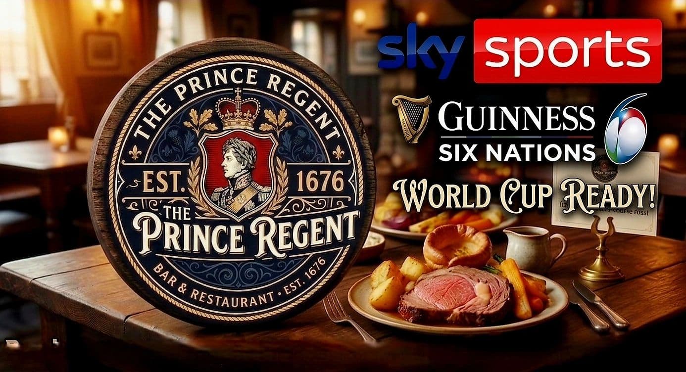 Live sports viewing at The Prince Regent